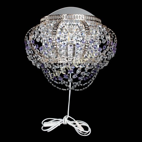 Бра Альфа №1 фиолетовая в Саратове Гусь Хрустальный