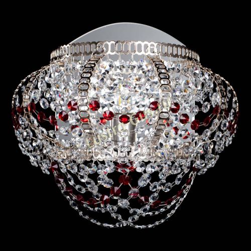 Бра Альфа №1 красная в Саратове Гусь Хрустальный