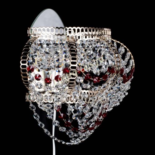 Бра Альфа №1 красная в Саратове Гусь Хрустальный