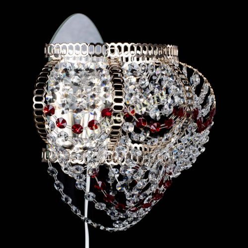 Бра Альфа №1 красная в Саратове Гусь Хрустальный