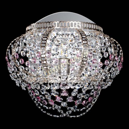 Бра Альфа №1 розовая в Саратове Гусь Хрустальный