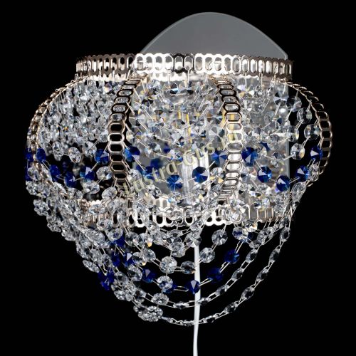 Бра Альфа №1 синяя в Саратове Гусь Хрустальный