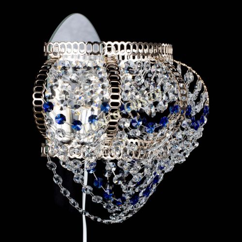 Бра Альфа №1 синяя в Саратове Гусь Хрустальный