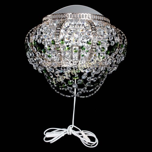 Бра Альфа №1 зеленая в Саратове Гусь Хрустальный