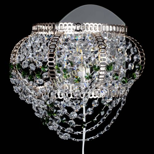 Бра Альфа №1 зеленая в Саратове Гусь Хрустальный