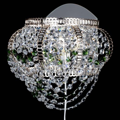 Бра Альфа №1 зеленая в Саратове Гусь Хрустальный