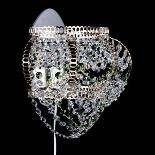 Бра Альфа №1 зеленая в Саратове Гусь Хрустальный