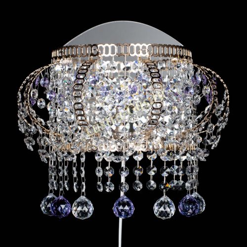 Бра Альфа №2 фиолетовая в Саратове Гусь Хрустальный