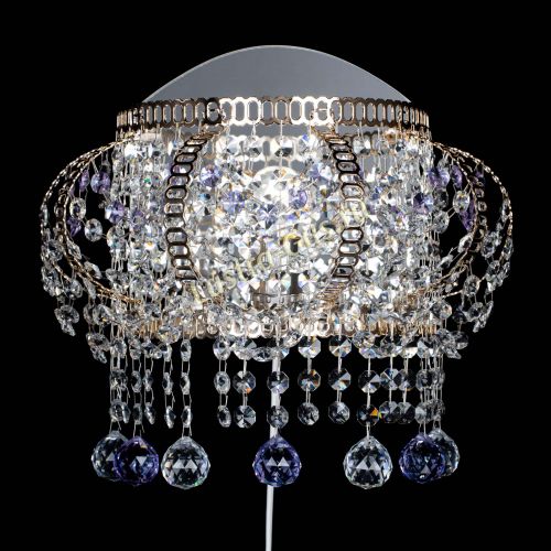 Бра Альфа №2 фиолетовая в Саратове Гусь Хрустальный