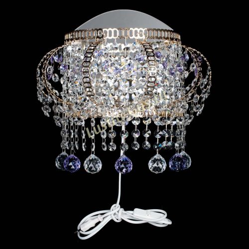 Бра Альфа №2 фиолетовая в Саратове Гусь Хрустальный