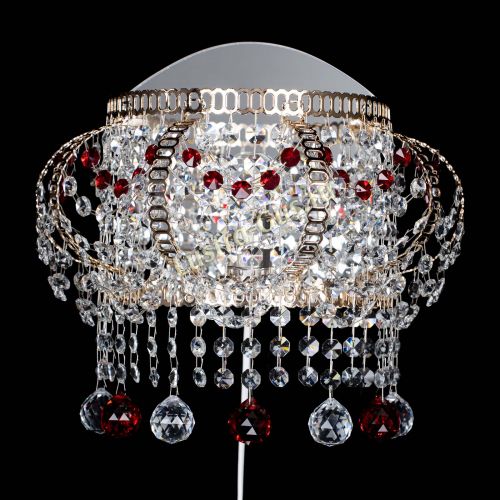 Бра Альфа №2 красная в Саратове Гусь Хрустальный