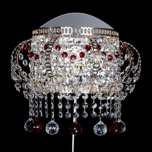 Бра Альфа №2 красная в Саратове Гусь Хрустальный