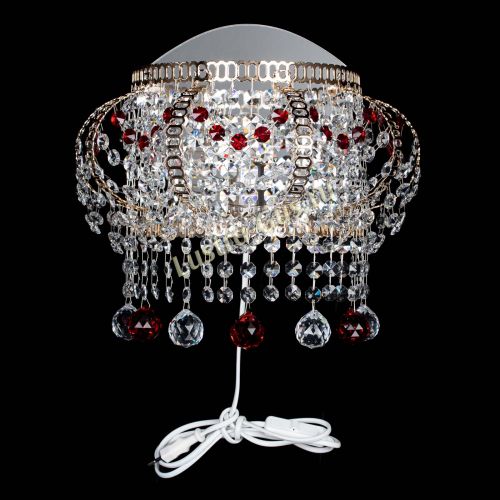 Бра Альфа №2 красная в Саратове Гусь Хрустальный