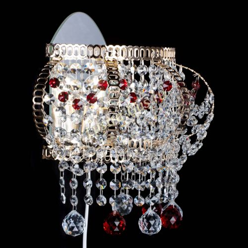 Бра Альфа №2 красная в Саратове Гусь Хрустальный