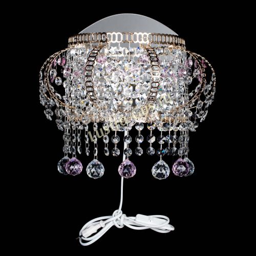 Бра Альфа №2 розовая в Саратове Гусь Хрустальный