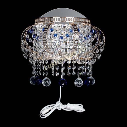 Бра Альфа №2 синяя в Саратове Гусь Хрустальный