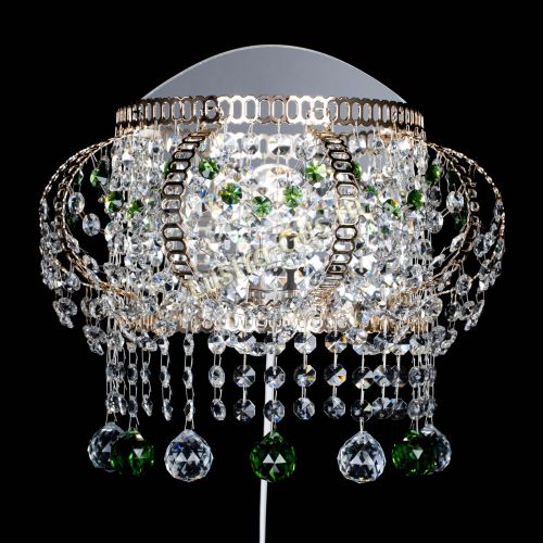 Бра Альфа №2 зеленая в Саратове Гусь Хрустальный