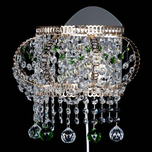 Бра Альфа №2 зеленая в Саратове Гусь Хрустальный