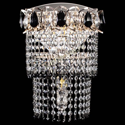 Бра Астра №2 оптикон черная в Саратове Гусь Хрустальный