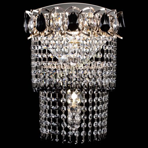 Бра Астра №2 оптикон черная в Саратове Гусь Хрустальный