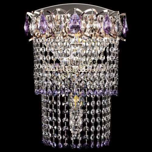 Бра Астра №2 оптикон фиолетовая в Саратове Гусь Хрустальный