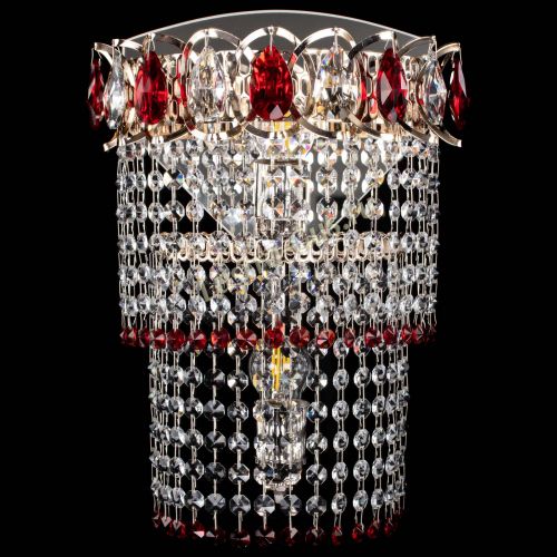 Бра Астра №2 оптикон красная в Саратове Гусь Хрустальный