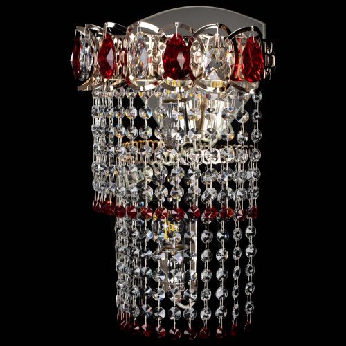 Бра Астра №2 оптикон красная в Саратове Гусь Хрустальный