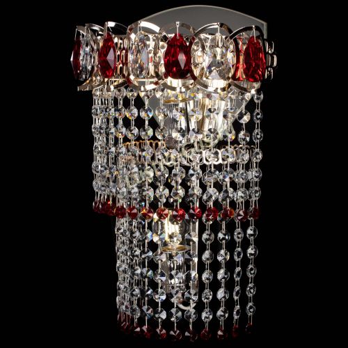 Бра Астра №2 оптикон красная в Саратове Гусь Хрустальный