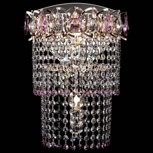 Бра Астра №2 оптикон розовая в Саратове Гусь Хрустальный