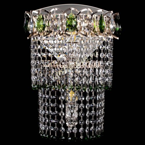 Бра Астра №2 оптикон зеленая в Саратове Гусь Хрустальный