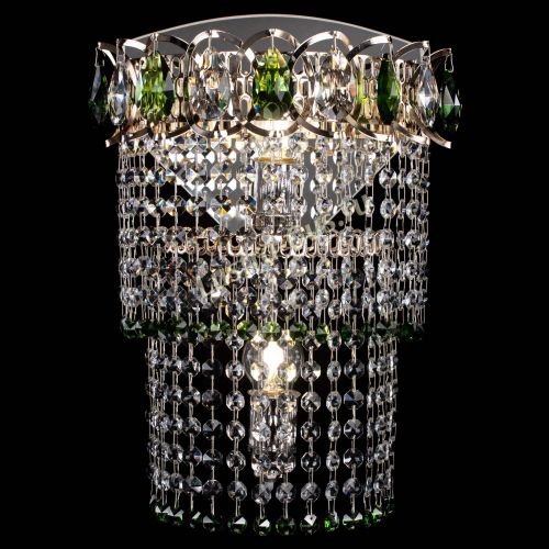 Бра Астра №2 оптикон зеленая в Саратове Гусь Хрустальный