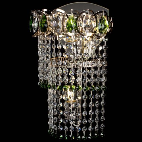 Бра Астра №2 оптикон зеленая в Саратове Гусь Хрустальный