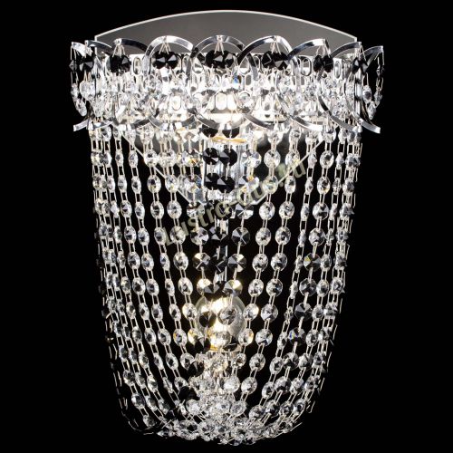 Бра Астра ажур №2 черная в Саратове Гусь Хрустальный