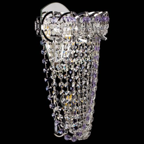 Бра Астра ажур №2 фиолетовая в Саратове Гусь Хрустальный