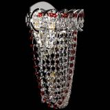 Бра Астра ажур №2 красная в Саратове