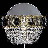 Бра Астра ажур под бронзу черная в Саратове