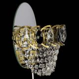 Бра Астра ажур под бронзу черная в Саратове