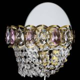 Бра Астра ажур под бронзу розовая в Саратове