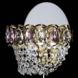 Бра Астра ажур под бронзу розовая в Саратове