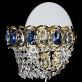 Бра Астра ажур под бронзу синяя в Саратове