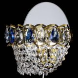 Бра Астра ажур под бронзу синяя в Саратове