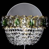 Бра Астра ажур под бронзу зеленая в Саратове