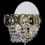 Бра Астра ажур под бронзу зеленая в Саратове