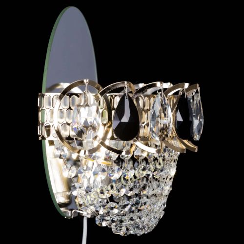 Бра Астра ажур черная в Саратове Гусь Хрустальный