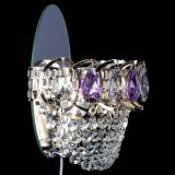 Бра Астра ажур фиолетовая в Саратове