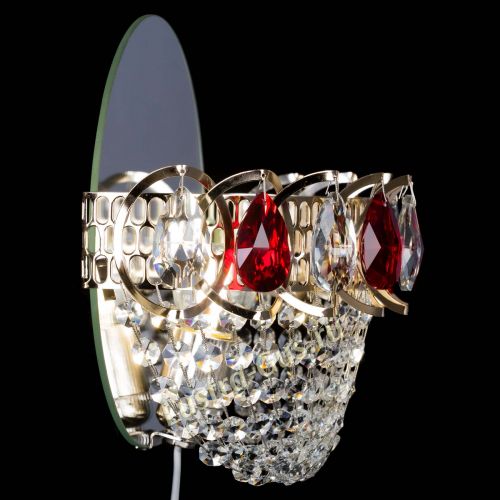 Бра Астра ажур красная в Саратове Гусь Хрустальный