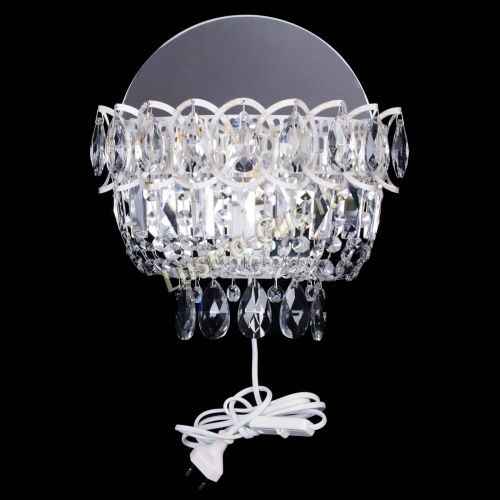 Бра Астра белая в Саратове Гусь Хрустальный