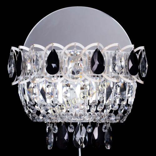 Бра Астра Черная белая в Саратове Гусь Хрустальный