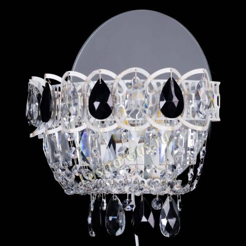 Бра Астра Черная белая в Саратове Гусь Хрустальный