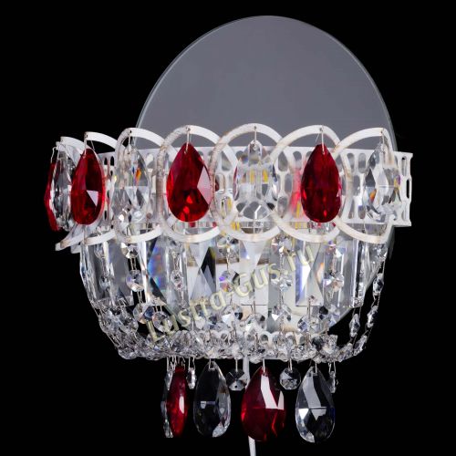 Бра Астра Красная белая  в Саратове Гусь Хрустальный